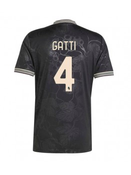 Juventus Federico Gatti #4 Replika Tredje Kläder 2025-26 Kortärmad Juventus Federico Gatti #4 Replika Tredje Kläder 2025-26 Kortärmad